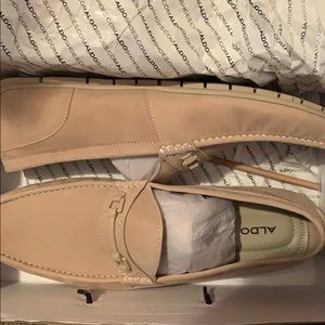 Suede loafers from aldo